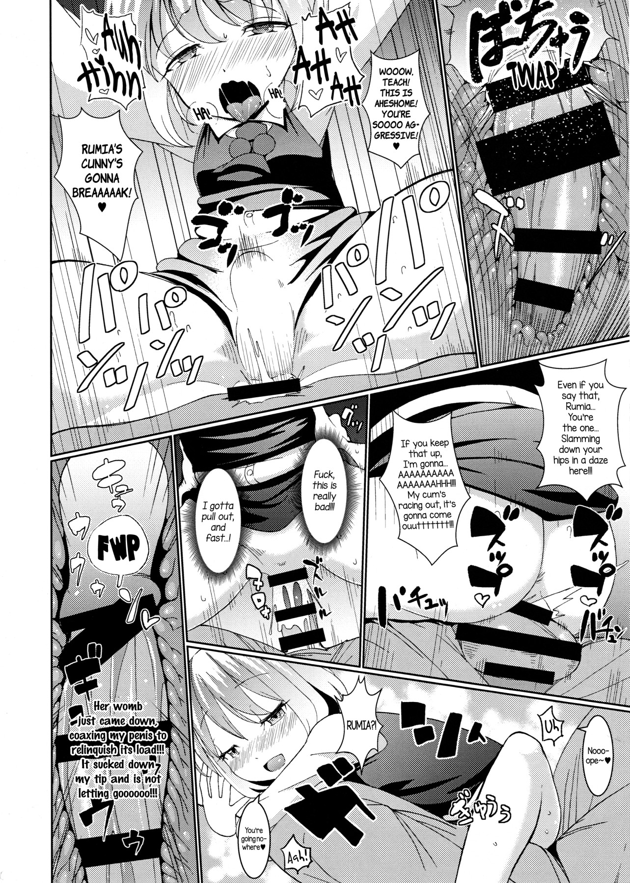 Hentai Manga Comic-Rumia At The Temple School-Read-9